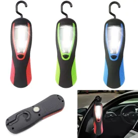 1 LED COB Hanging Hook Light Camping Tent Work Magnetic Emergency Adjustable