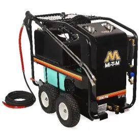 2500 PSI 3.2 GPM Heated Pressure Washer (3p 230v - 460v) - HSE-2504-0M30