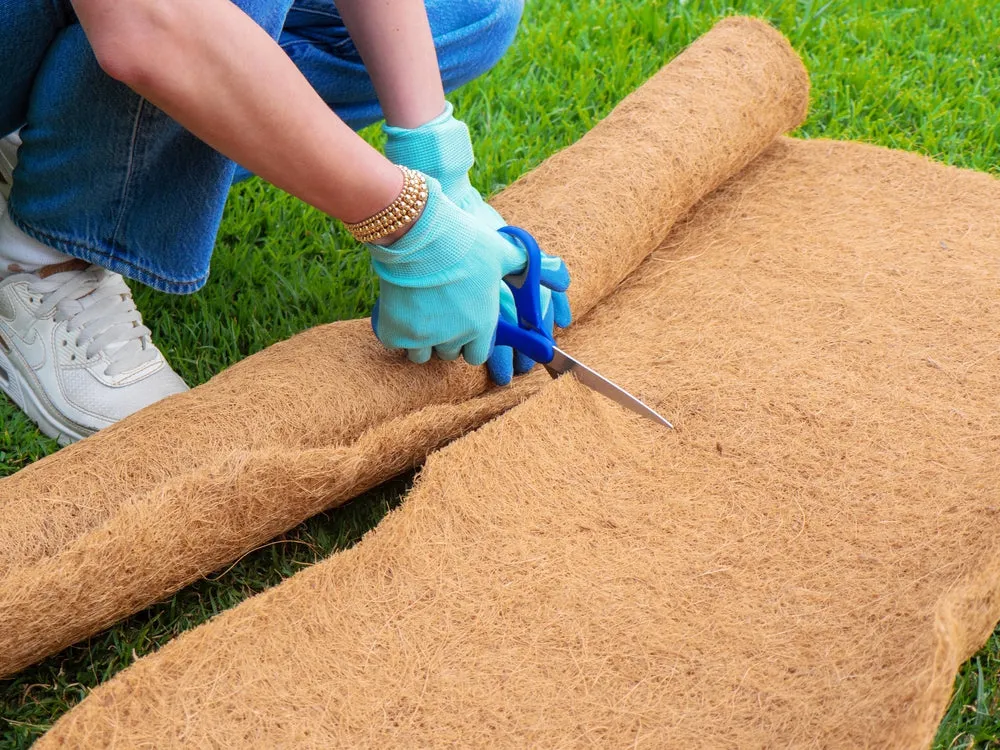 4 x 8 Ft. Coco Coir Grow Mat and Coco Liner Roll