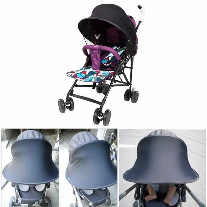 99% UV UVB Sun Rays Cover for Baby Strollers Pram Buggy Pushchair and Car Seats