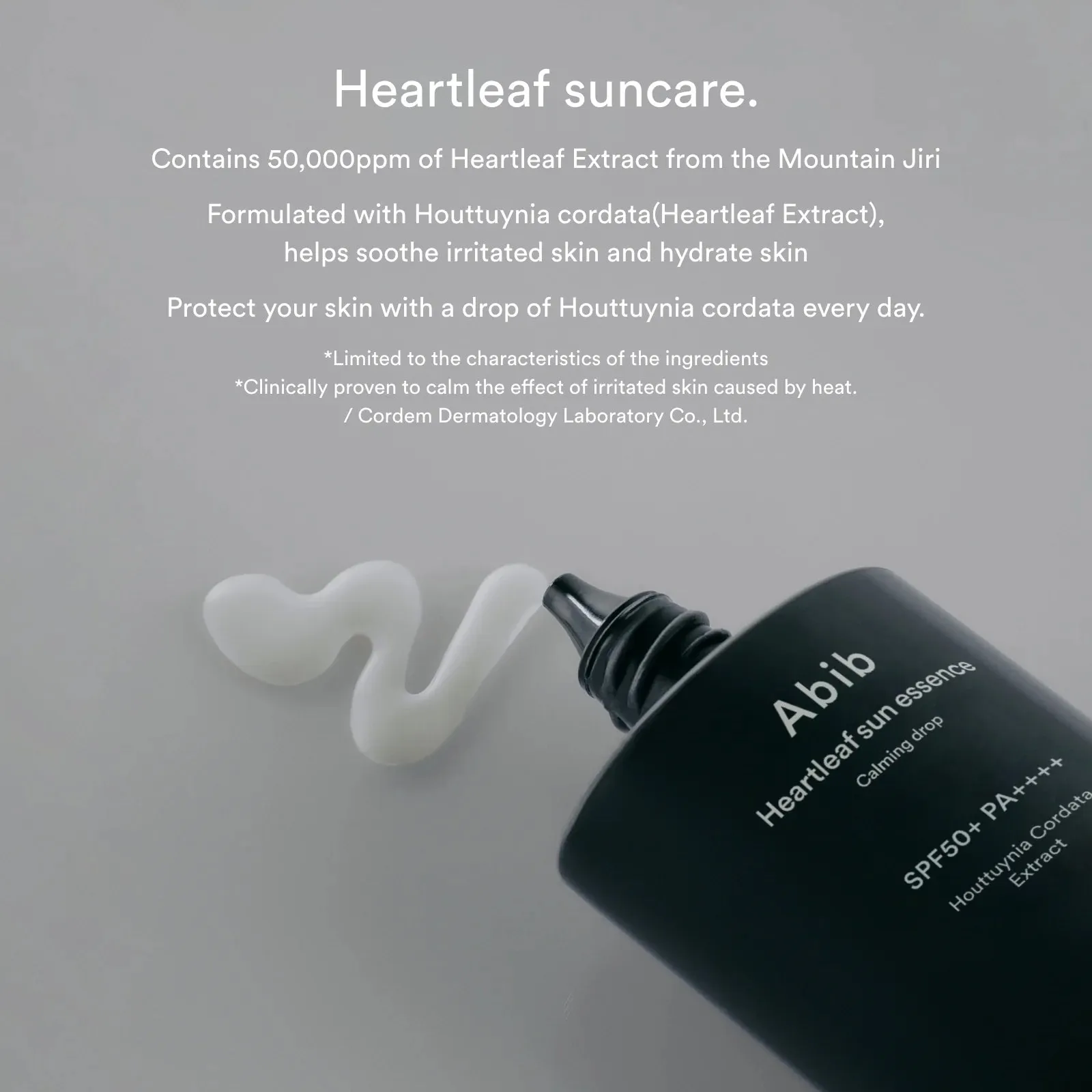 Abib Heartleaf Sun Essence Calming Drop