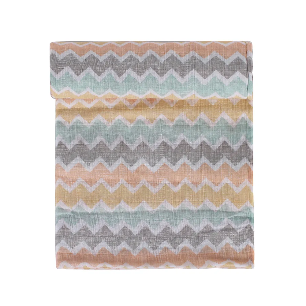 Abracadabra Cotton Muslin Swaddle for Newborns Pack of 3 (Sleepy Friends) - Pastel Multicolor