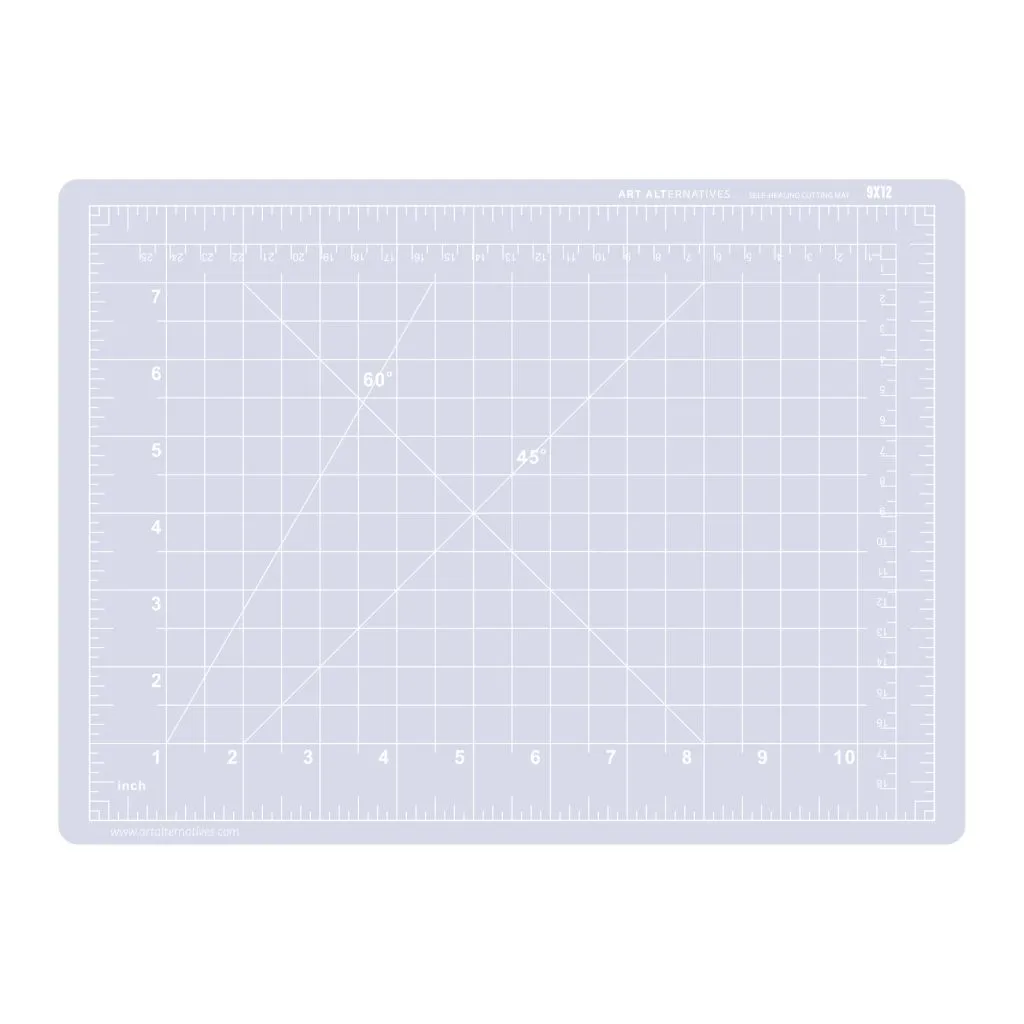 Art Alternatives Self Healing Cutting Mat (Clear)