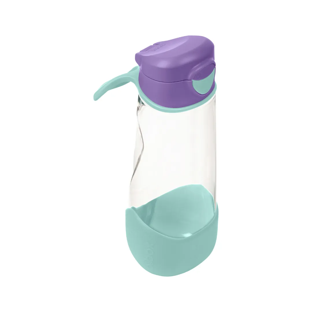 b.box Tritan Sport Spout Drink Bottle 600ml Lilac Pop Purple