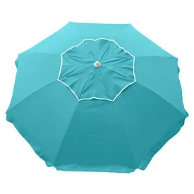 Beachcomber 210cm Beach Umbrella - Turquoise