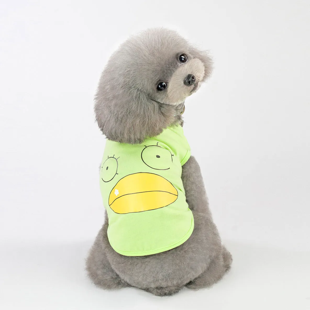 Big-billed duck vest summer small dog pet clothing