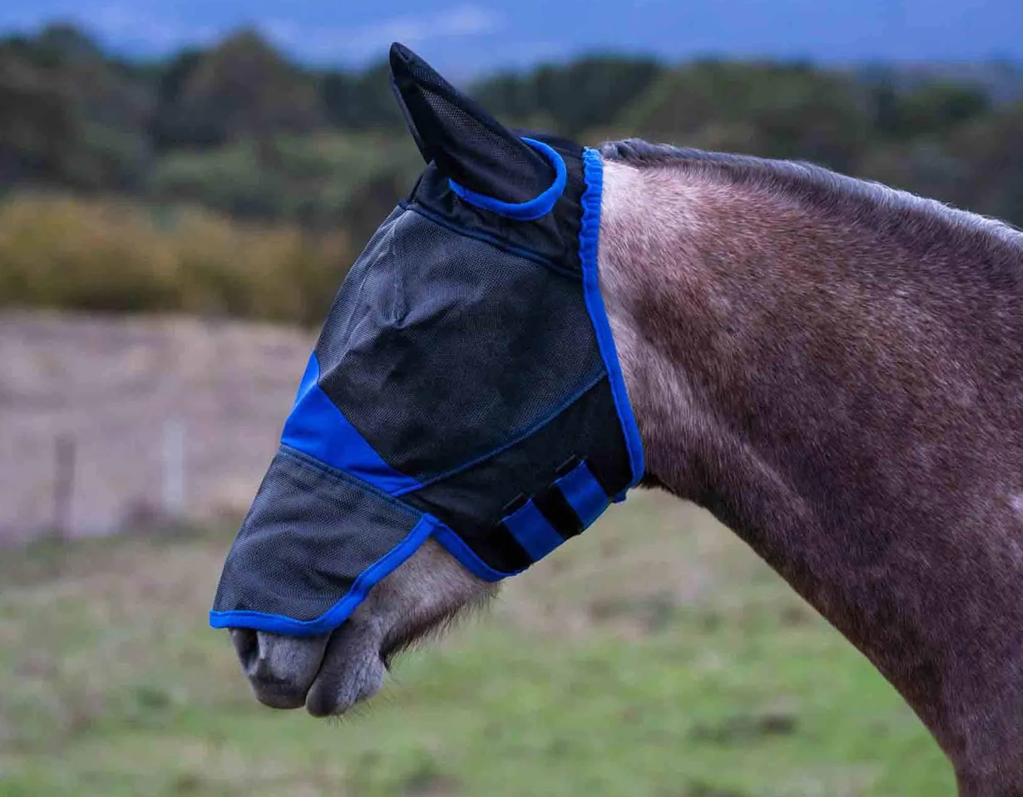 Caribu Heavy Duty Fly Mask with Ears & Nose