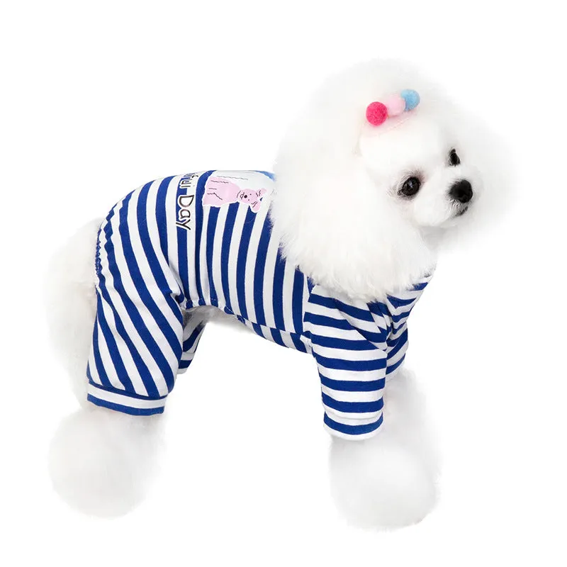 Cute Three Brothers Pet Clothes in Summer