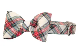 Ellie's Plaid Bow Tie Dog Collar- Two Styles!