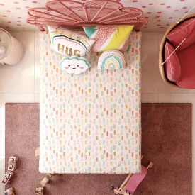 Fancy Fluff Kids Bedsheet Set – Boho Vibes - Single/Double