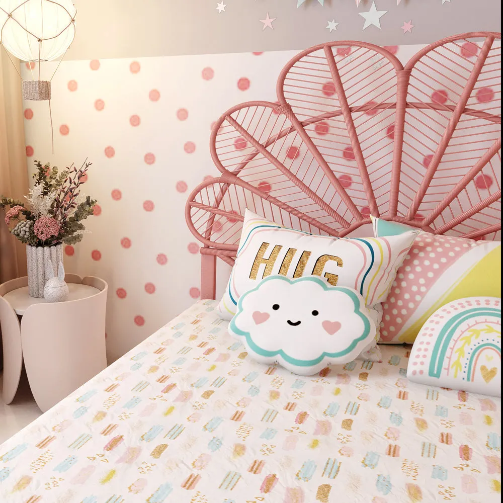 Fancy Fluff Kids Bedsheet Set – Boho Vibes - Single/Double