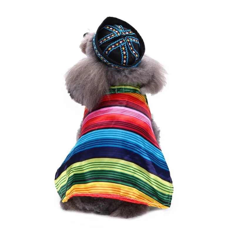 Fashionable Ethnic Style Colorful Costume For Your Dogs