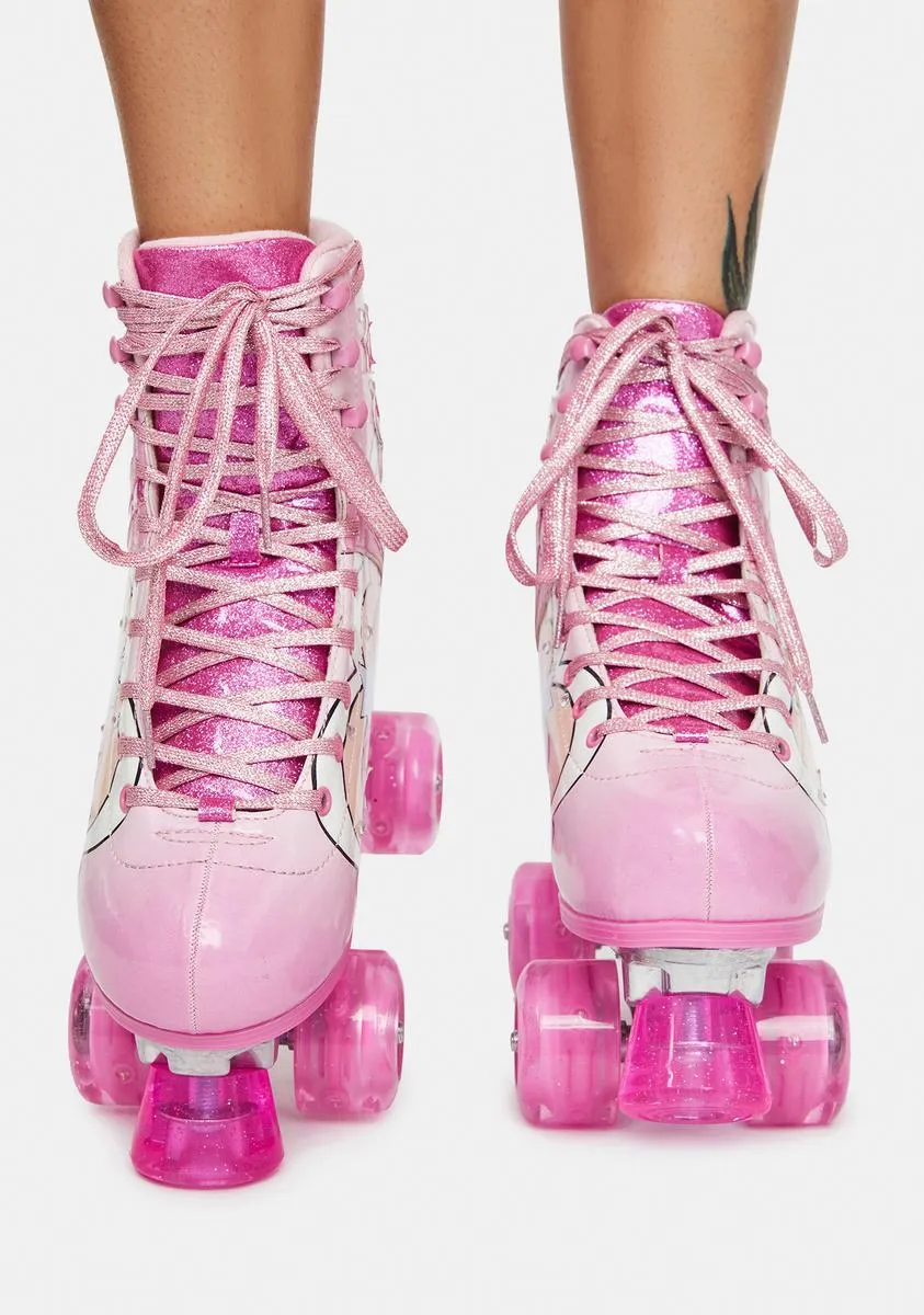 Groovy Galaxy Roller Skates