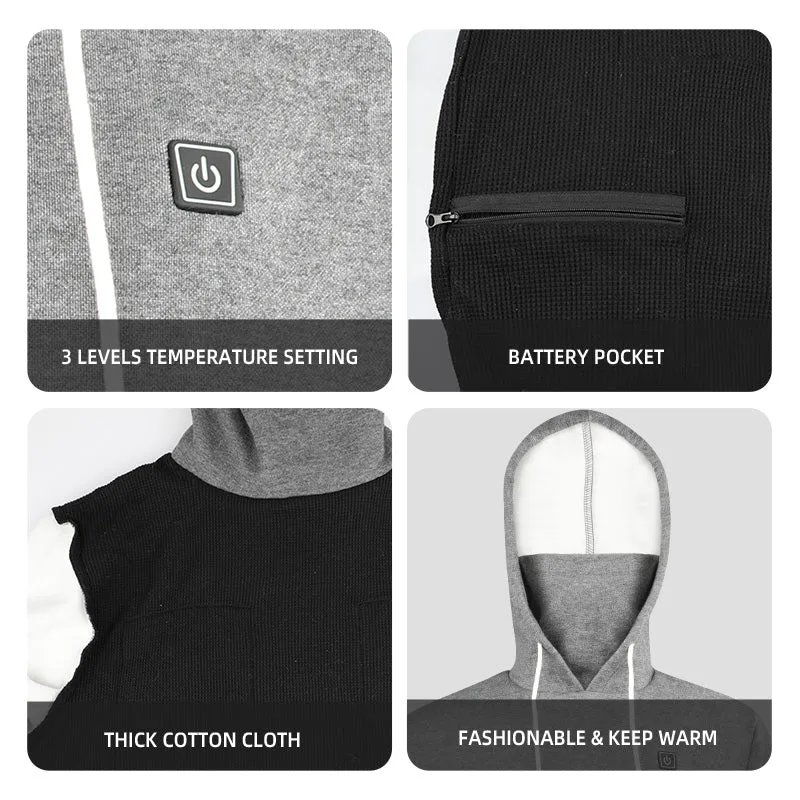 Heated Hoodie - Carbon Fiber Heating Elements for Maximum Comfort
