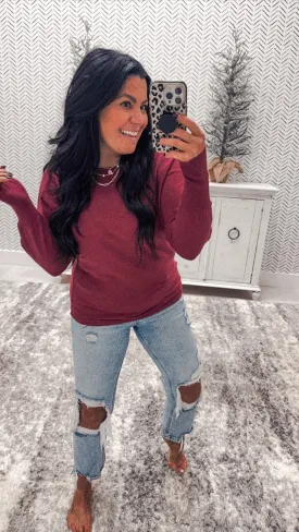Holiday Red Cozy Holiday Vibes