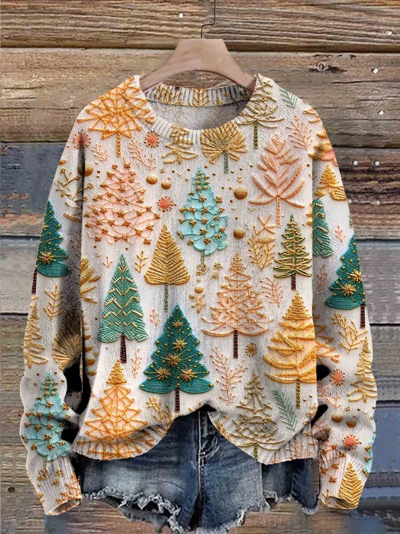 Ivyshape | Cozy Holiday Sweater