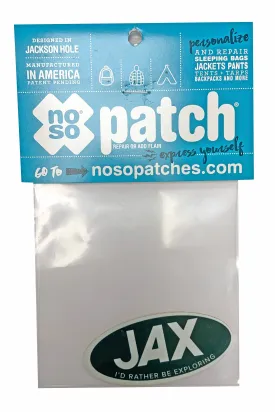 JAX Logo Clothing & Gear Repair Patch
