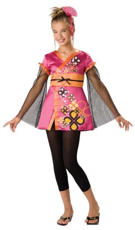 Killer Kimono Japanese Geisha Girl Designer Costume Child