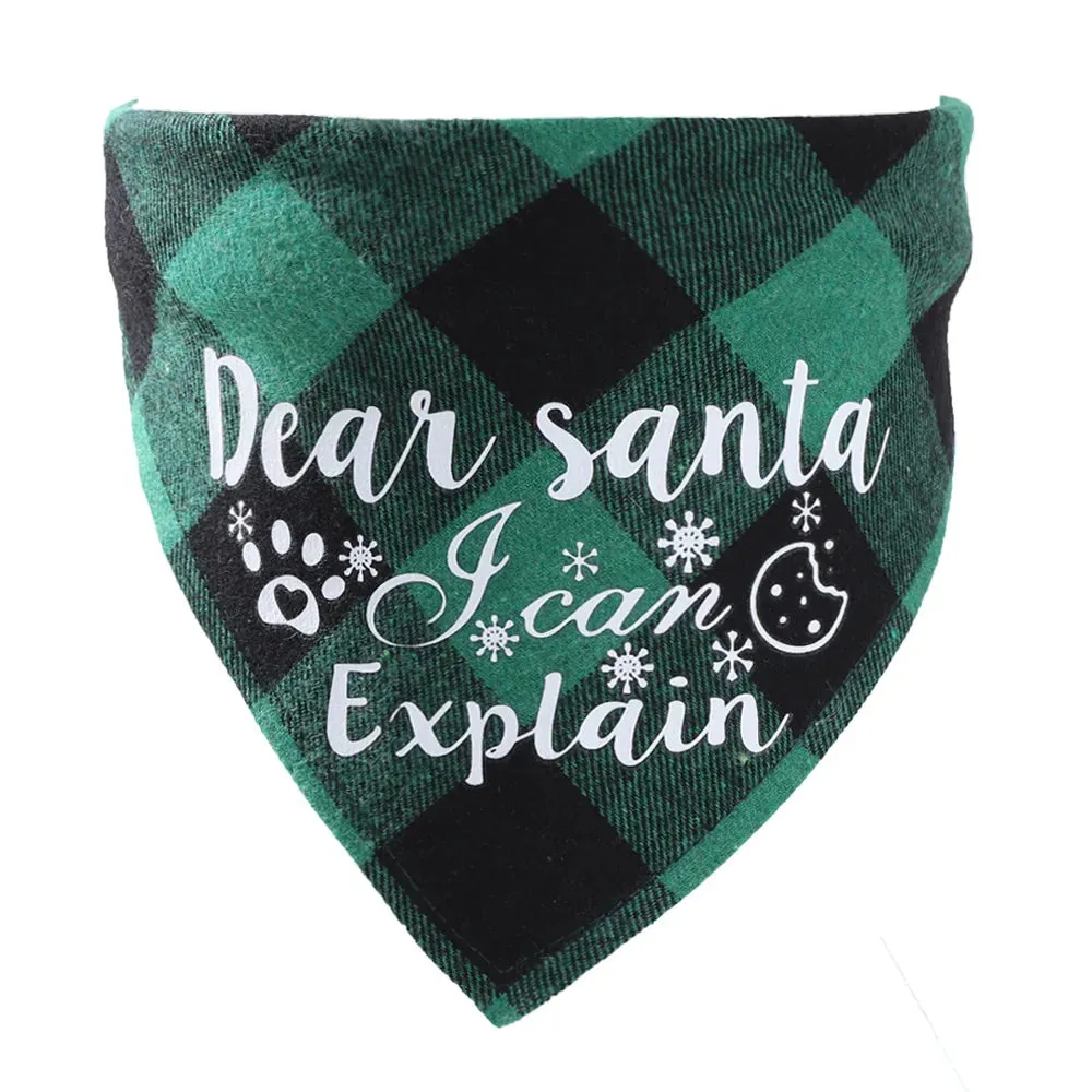 NONOR Cotton Pet Bandanas - Birthday Triangular Scarf Collar for Dogs and Cats