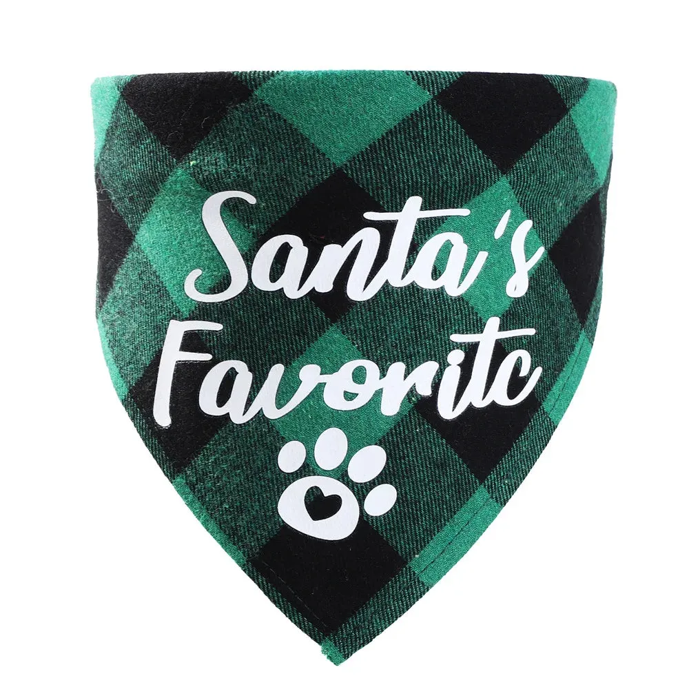 NONOR Cotton Pet Bandanas - Birthday Triangular Scarf Collar for Dogs and Cats