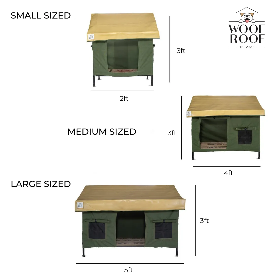 Outdoor Pet Tent Bed for Large Sized Breeds