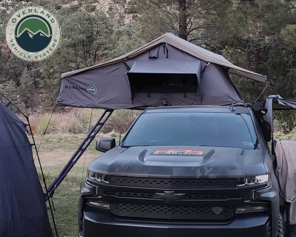 Overland Vehicle Systems 18149936 Nomadic 4 Extended Overlanding Rooftop Tent