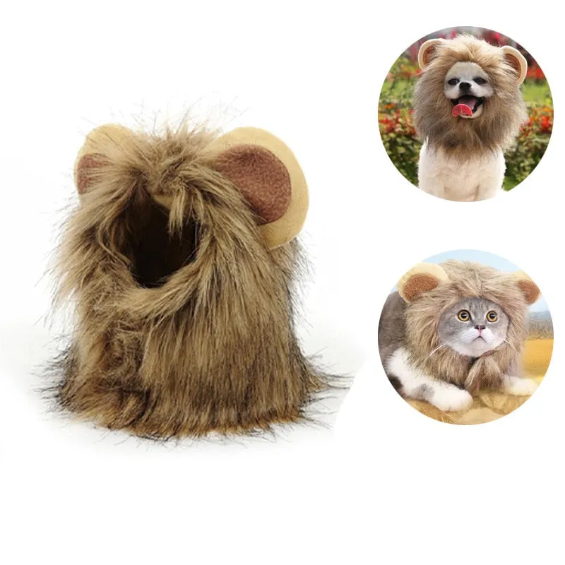 Pat and Pet Emporium | Pet Costumes | Lion Mane Cat Costume