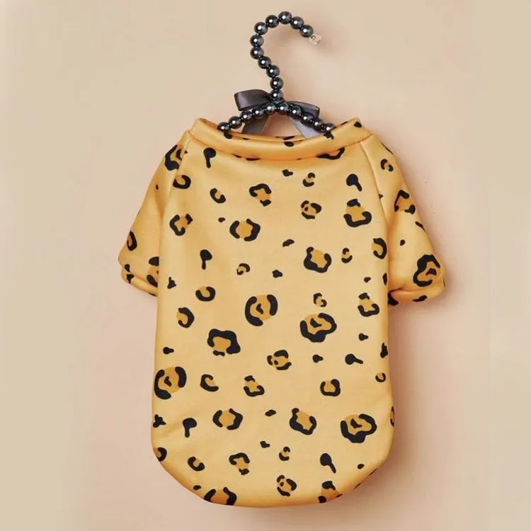 Pet Cartoon Clothes Autumn and Winter Clothing Cat Pet Clothing
