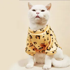 Pet Cartoon Clothes Autumn and Winter Clothing Cat Pet Clothing