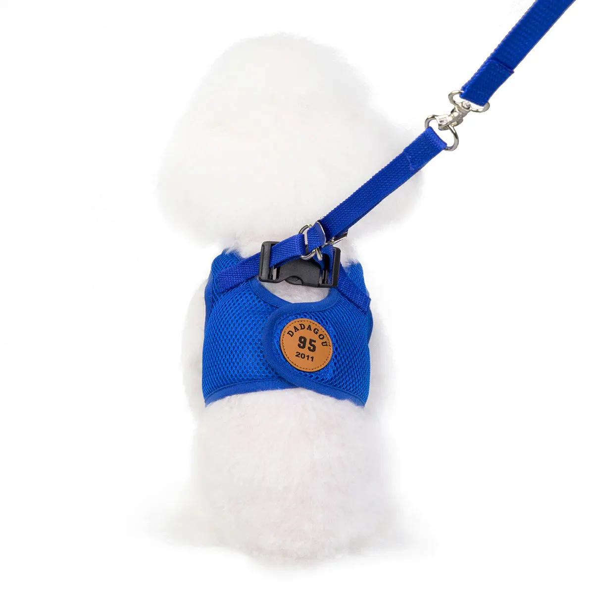 Pet traction rope mesh breathable pet clothing