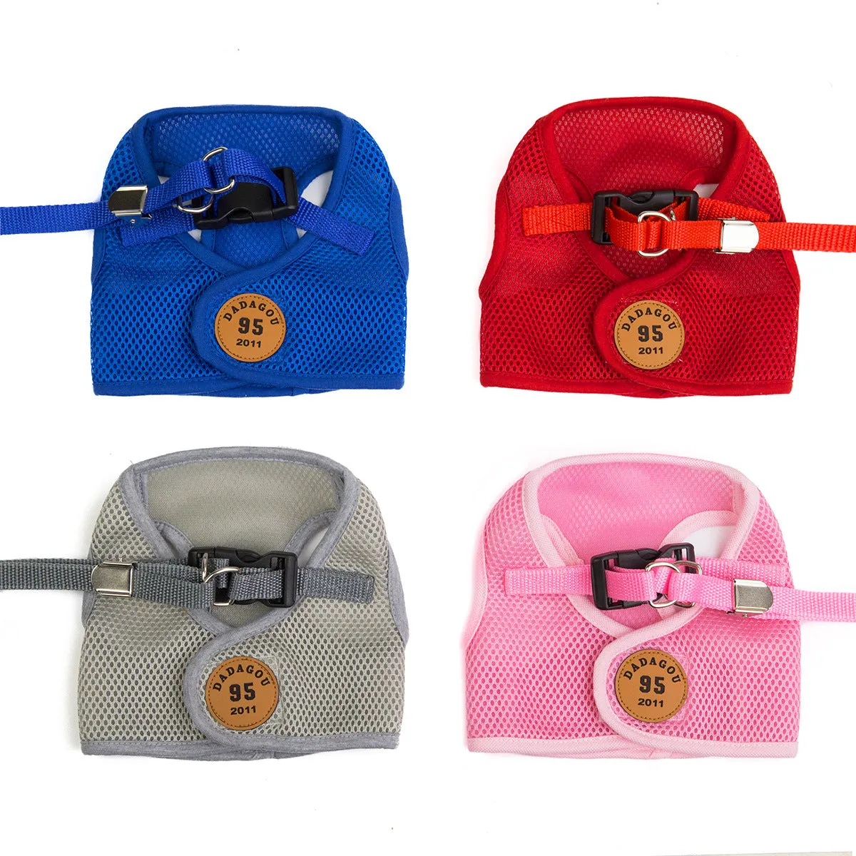Pet traction rope mesh breathable pet clothing