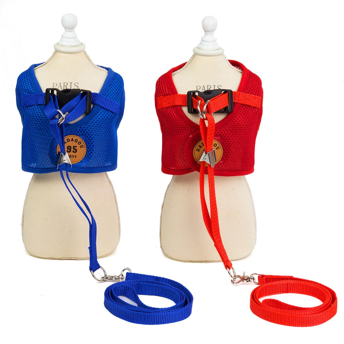 Pet traction rope mesh breathable pet clothing