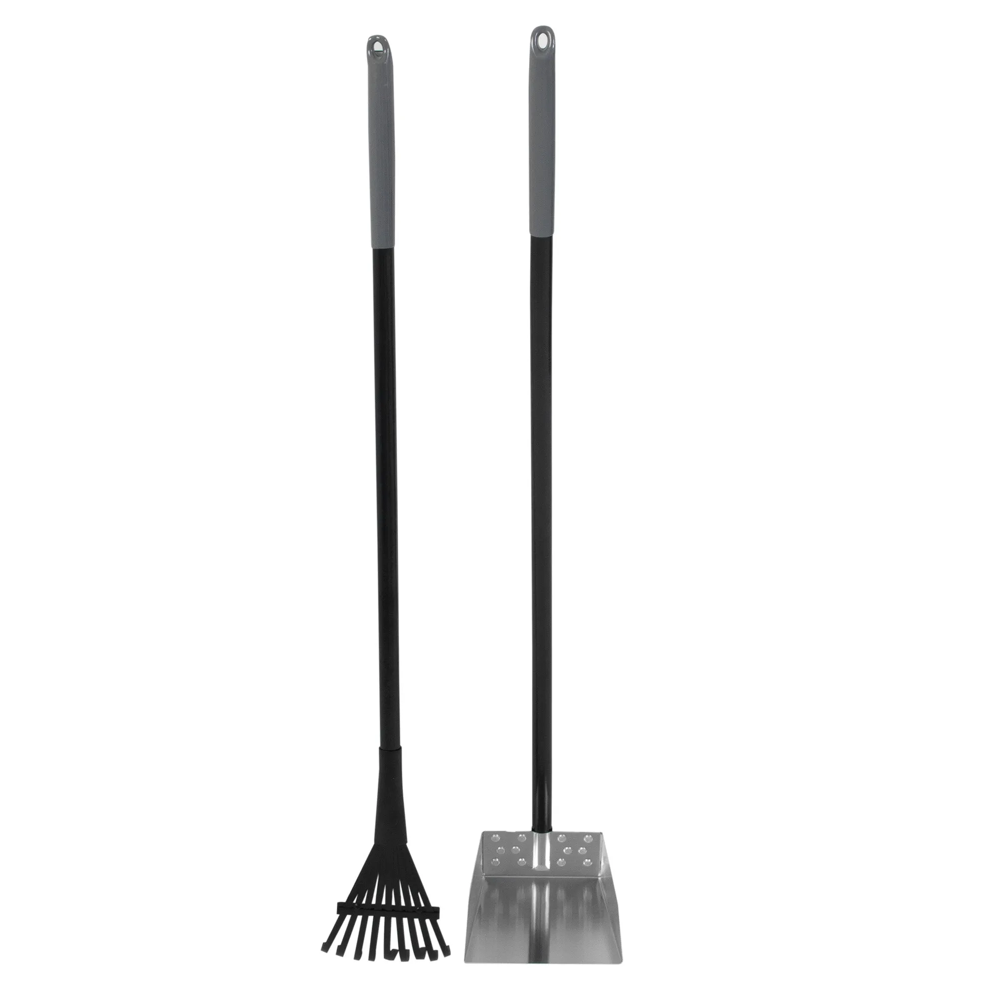 Petmate Clean Response Aluminum Rake & Pan