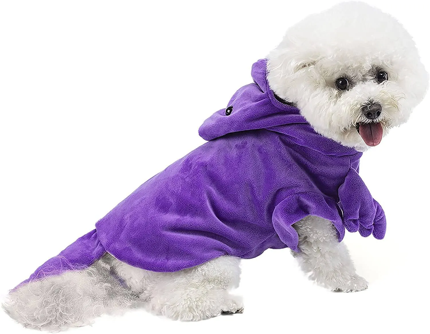 Purple Dinosaur Dog Costumes Halloween Cosplay Pet Costume