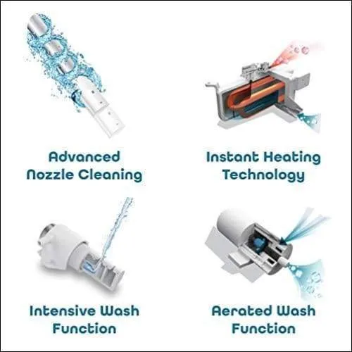 Self-Cleaning Electric Bidet Heated Toilet Seat