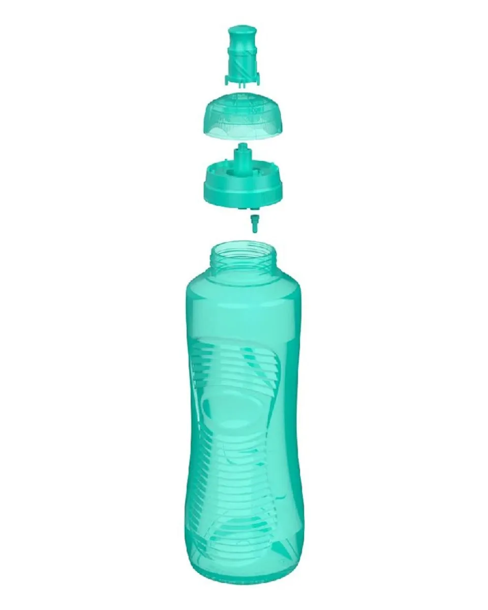 Sistema 800 ml Green Gripper Water Bottle