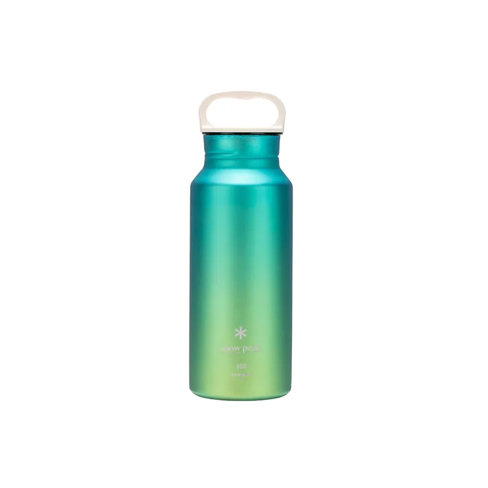 Snow Peak Titanium Aurora Bottle 600 In Ocean