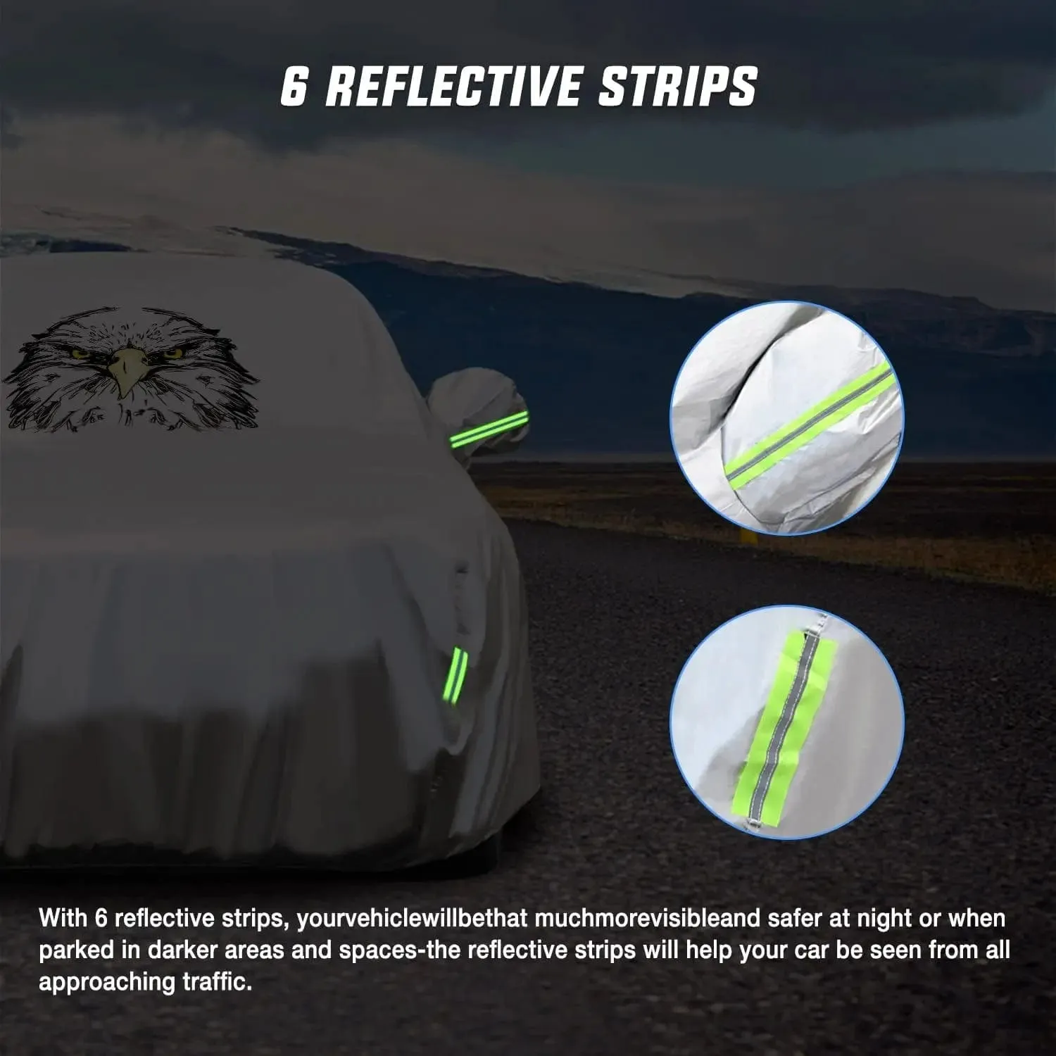 SUV Car Cover UV Protection Length 186 to 193 inch