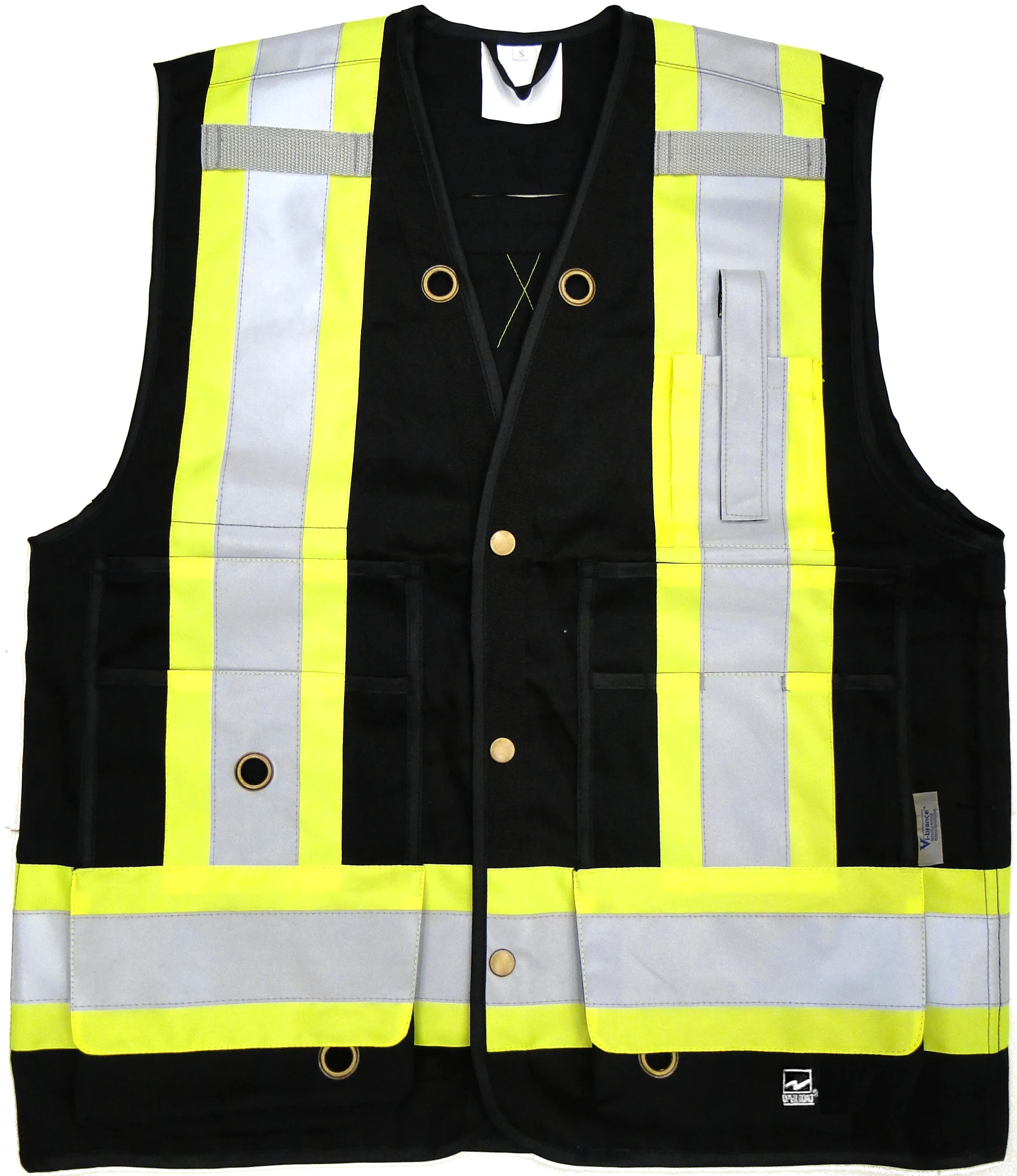 Viking Men's Open Road® Surveyor Class 1 Hi-Vis 8 Pocket Vest