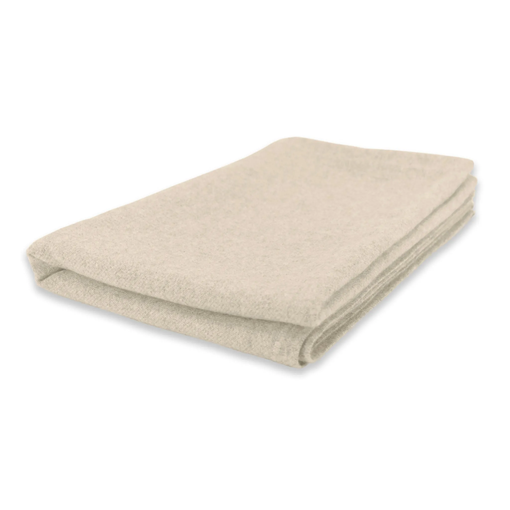 'Your New Best Friend' Cashmere Travel Blanket (Sand)