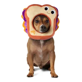 Yummy World Parker the Peanut Butter & Jelly Sandwich Pet Costume Headpiece